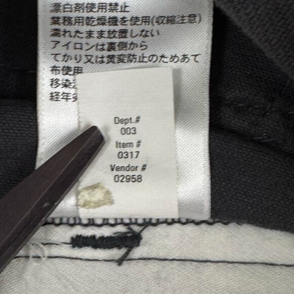 Eddie Bauer Corduroy Pants Men's 34x32 (Act 35x30) Gray Straight Leg Relaxed - Picture 8 of 12